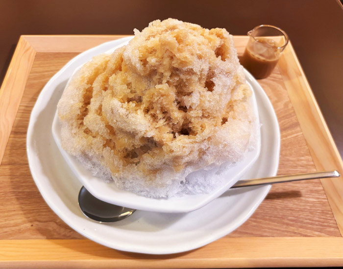 玄米かき氷